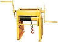 Crab Winch - Efficient Load Lifting Mechanism | User-Friendly Design, Low Maintenance, High Durability, Extended Working Life