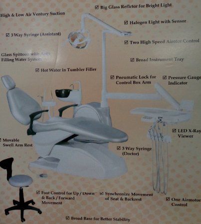 Electric Dental Chair (Deluxe)