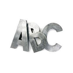 Aluminum Letter