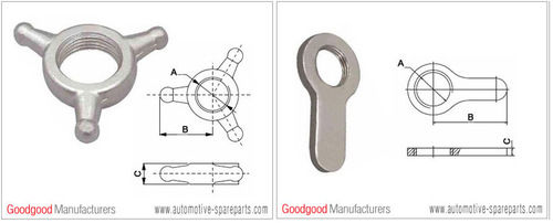 tiller pins