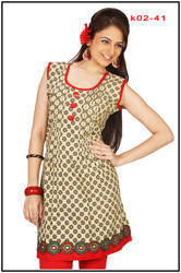 Cotton Embroidered Kurti