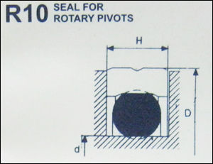 Stainless Steel Seals For Rotary Pivots (R10)