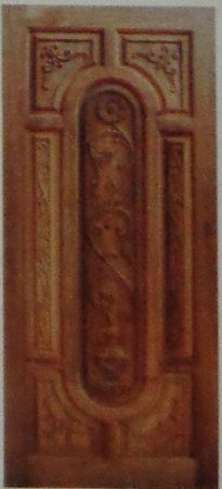 Solid Wooden Paneled Doors (Acd-030)