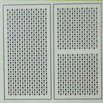 Acoustical Perforated Gypsum Board Panel (Arroyo Perforation)