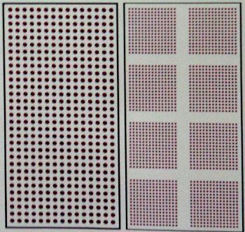 Acoustical Perforated Gypsum Board Panel (Olmac Perforation)