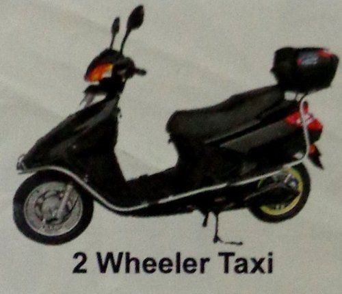 Battery Operated Two Wheeler Taxi