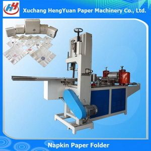 Color Printing Embossing Table Napkin Folding Machine