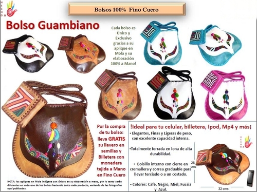 Guambiano Leather Handbag