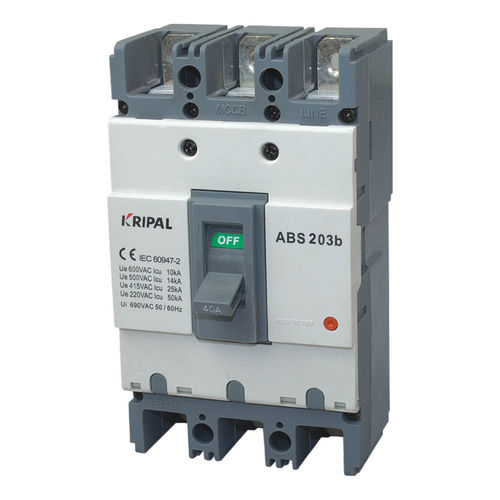 MCCB Circuit Breaker - Rated Current Up to 630A, AC600V/DC250V | Economical Design, Stable Function, Compact Size, Long Lifespan