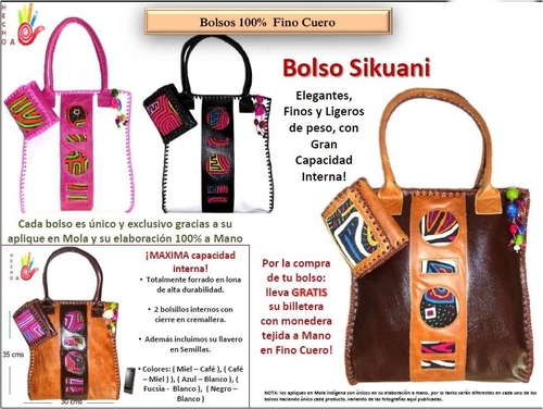 Sikuani Leather Handbag