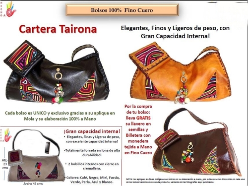 Tairona Leather Handbag