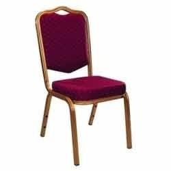 Red Velvet Cover Banquet Chair