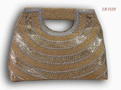 Silver Beaded Bags