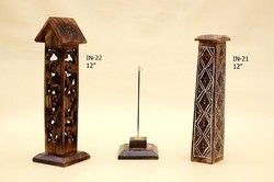Wooden Incense Towers With Carving