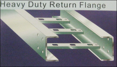 Bolted Type Heavy Duty Return Flange Ladder Trays