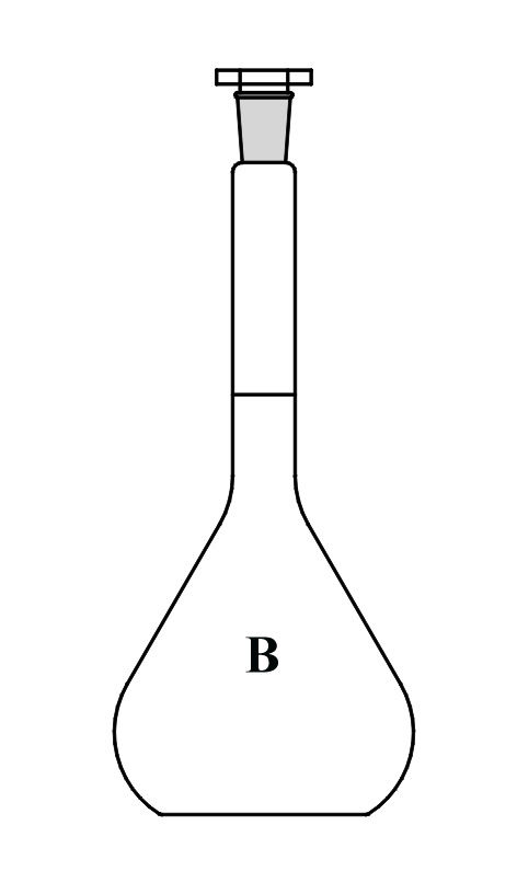 Flasks Volumetric With Interchangeable Stopper