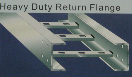 Welded Type Heavy Duty Return Flange Ladder Tray