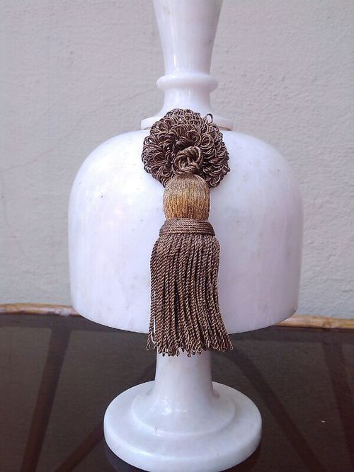 Metallic Rosette Tassel