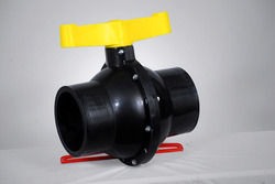 Plastic Solid Black Heavy Valve