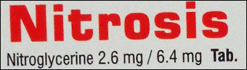 Nitrosis Tablet (Anti-Hypertensive And Anti-Anginal)