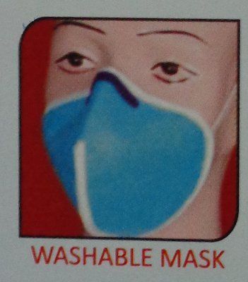 Washable Mask Application: For Industrial Use