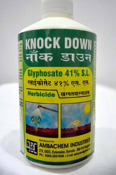 Glyphosate - 41% SL | High Efficacy Herbicide for Tea & Non-Crop Areas, Selective for GM Crops