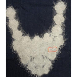 Designer Beaded Neck Patch