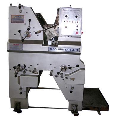 Durable 3 Color Satellite Printing Machine