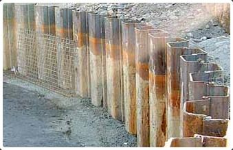 Cold Roll Formed Steel Sheet Piles