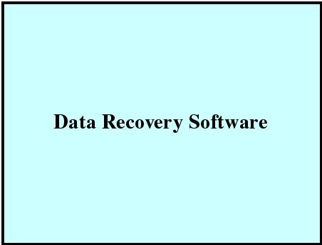 Data Recovery Software