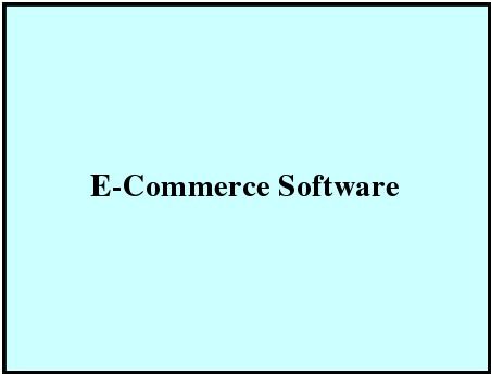 E-commerce Software