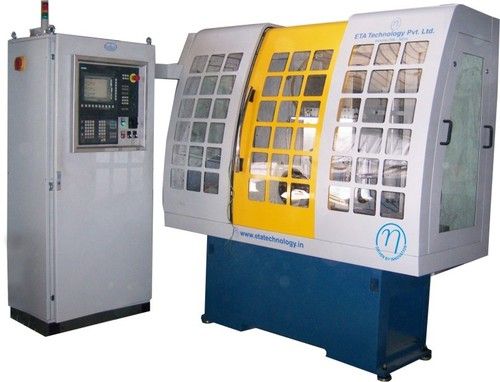 CNC Profile Turning and Burnishing Machine With Integral Spindle