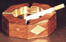 Handmade Wooden Ashtray