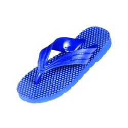 Blue Fitness Slippers