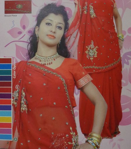 Designer Saree (V0702)
