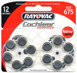 Rayovac Cochlear Advanced Hearing Aids Batteries