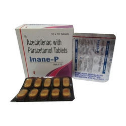 Aceclofenac With Paracetamol Tablet