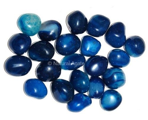 Blue Onyx Tumbled Stone