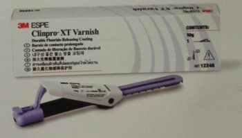 Durable Fluoride-Releasing Coating (Clinpro XT Varnish)