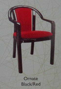 Orange Black And Red Plastic Chair