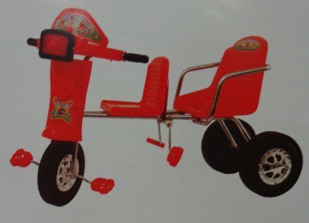 Mugal Double Kids Tricycle (666)