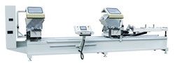 Double-Head Cutting Saw CNC for Aluminum and PVC Profile (LSRZ2-CNC-500)