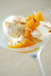 Mango Vanilla Ice Cream