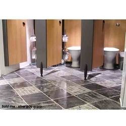 Silver Grey Polished Flooring