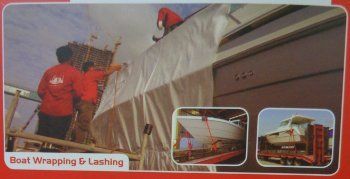 Boat Wrapping And Lashing Services