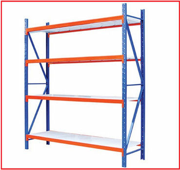 Used Medium Duty Industrial Warehouse Industrial Steel Shelves