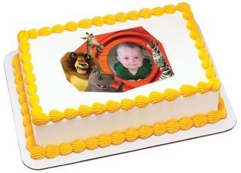 Customized Birthday Photo Cakes