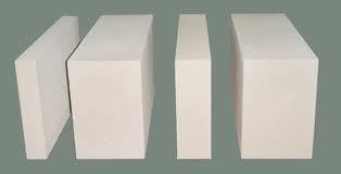 White/grey Plain White Fire Resistant Aac Block For Building And Civil Construction