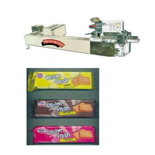 Automatic Cream Biscuit Wrapping Machine