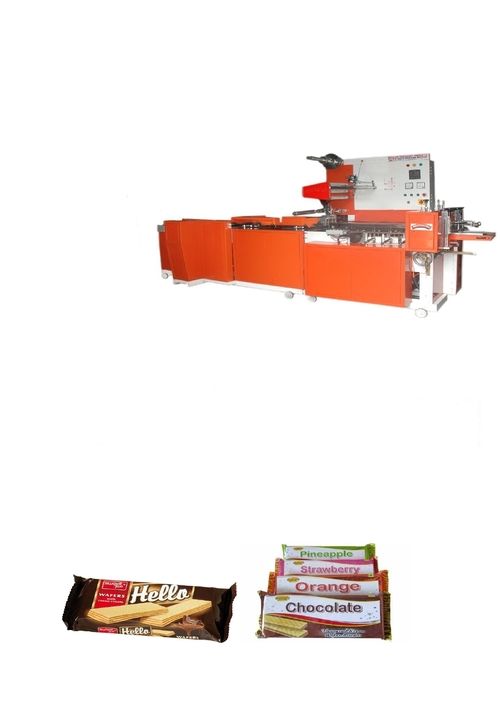Cream Wafer Biscuits Wrapping Machine
